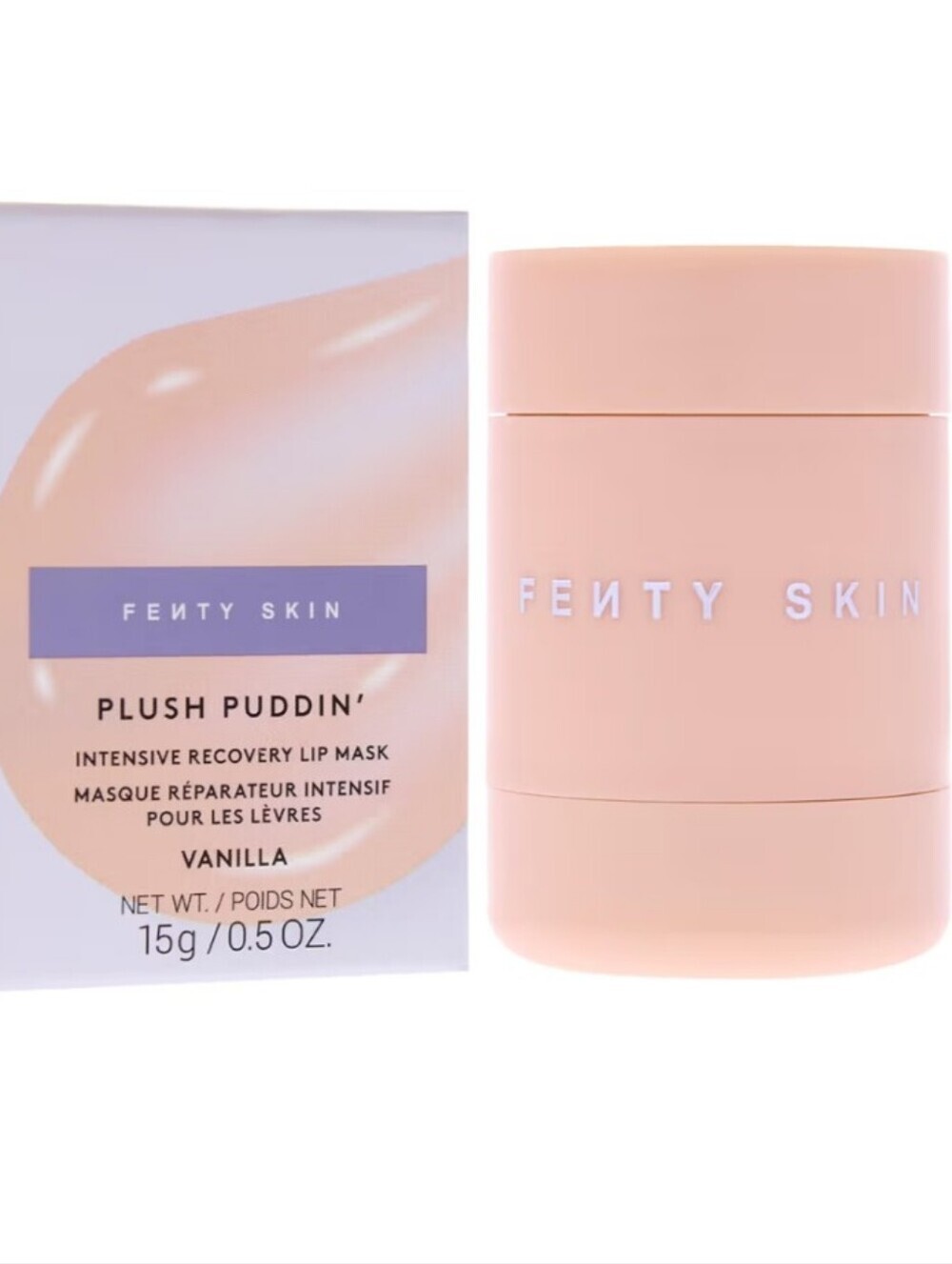 Nib! FENTY SKIN by Rihanna Plush Puddin Intensive Recovery Lip Mask, Vanilla
